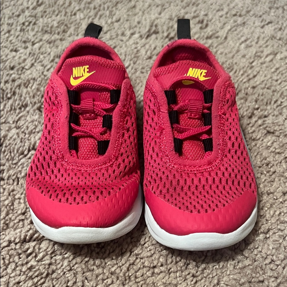 Nike Kids Pink and Black Sneakers